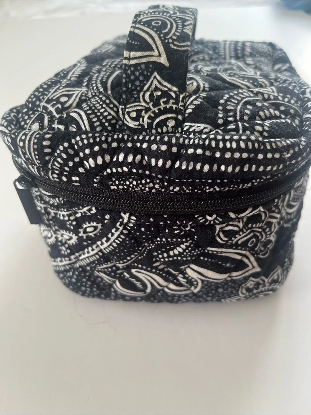 Vera Bradley Compact Travel Cosmetic Case - Stellar Paisley